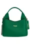 Suni Deri Omuz ve El Çantası Yeşil