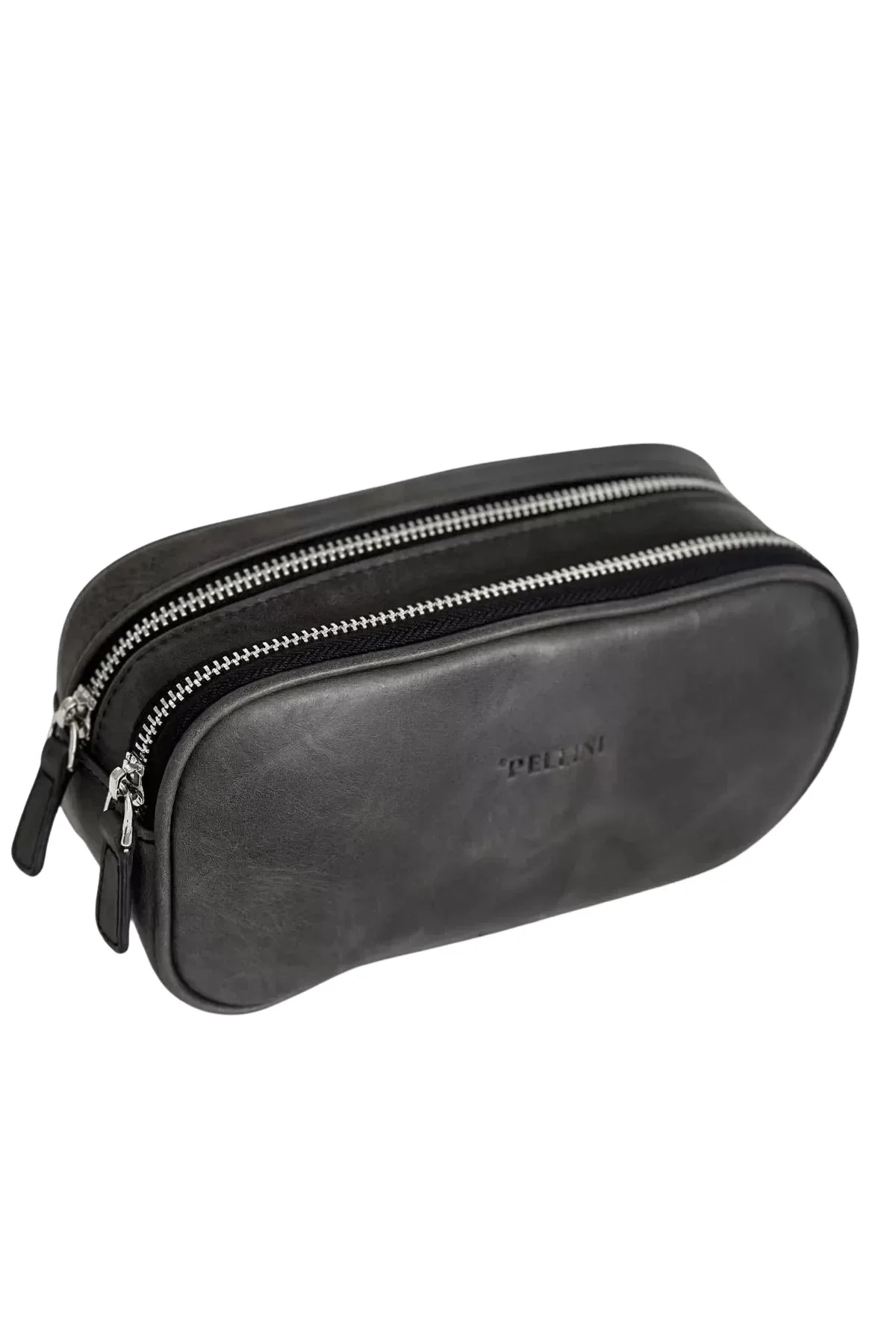 Erkek Dana Derisi El Çantası Antrasit