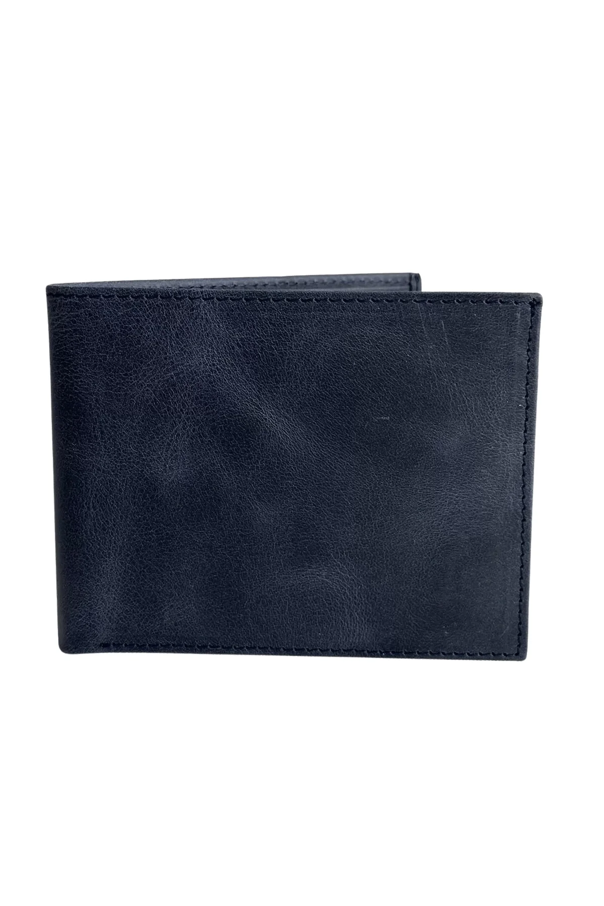 Erkek Hakiki Deri Cüzdan Petrol Mavisi