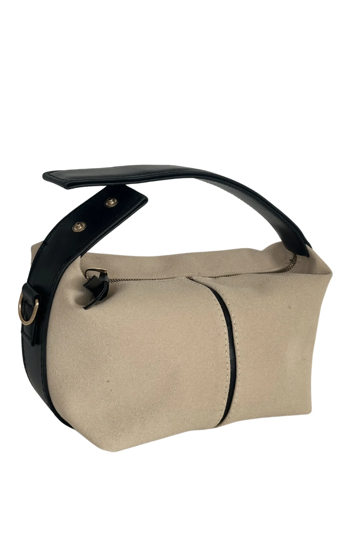 Florence Kanvas Archi Mini Çanta Krem