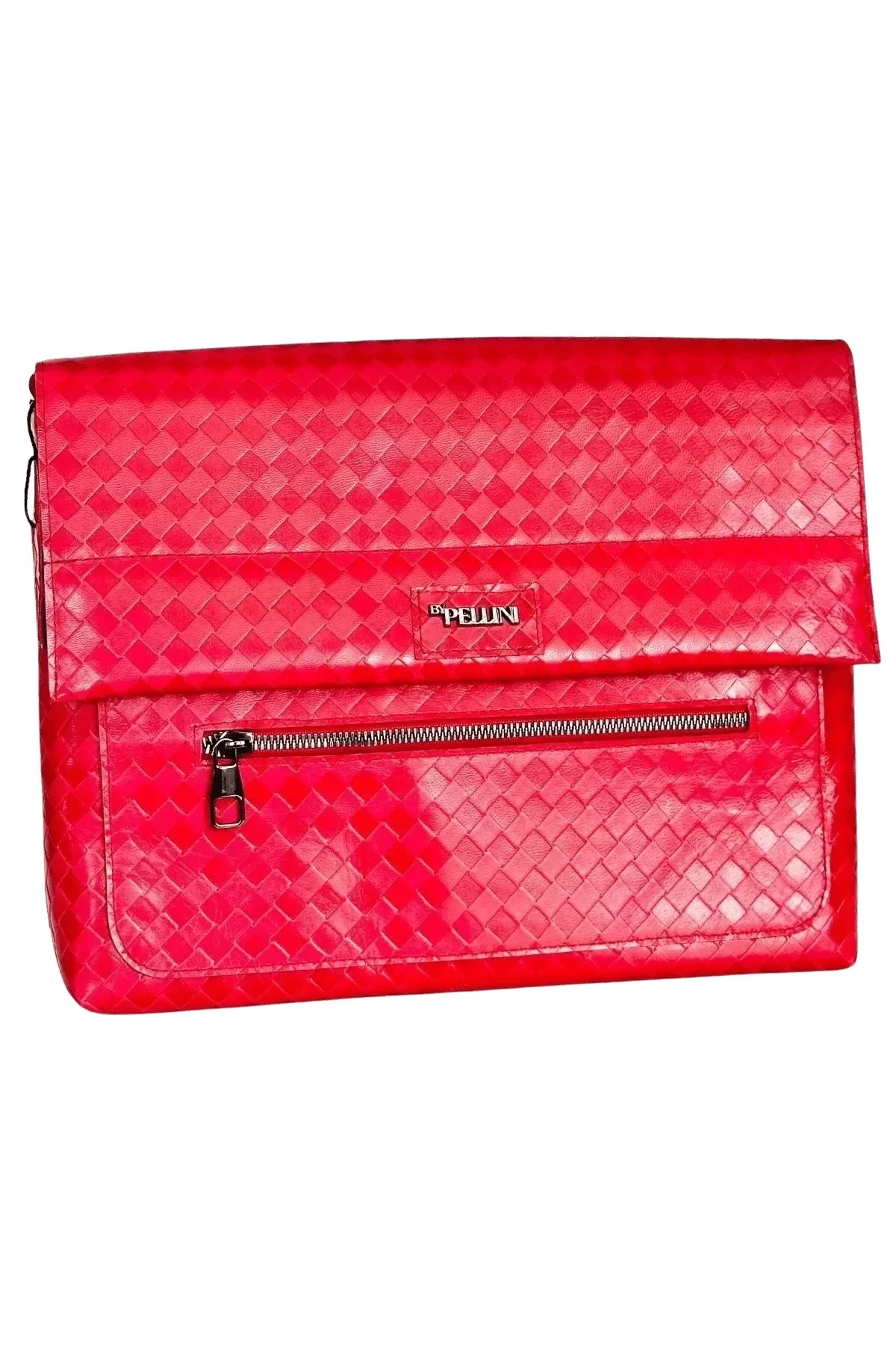 Kadın Dana Derisi Ozpack Büyük Çanta Karolu Pembe Nar Çiçeği