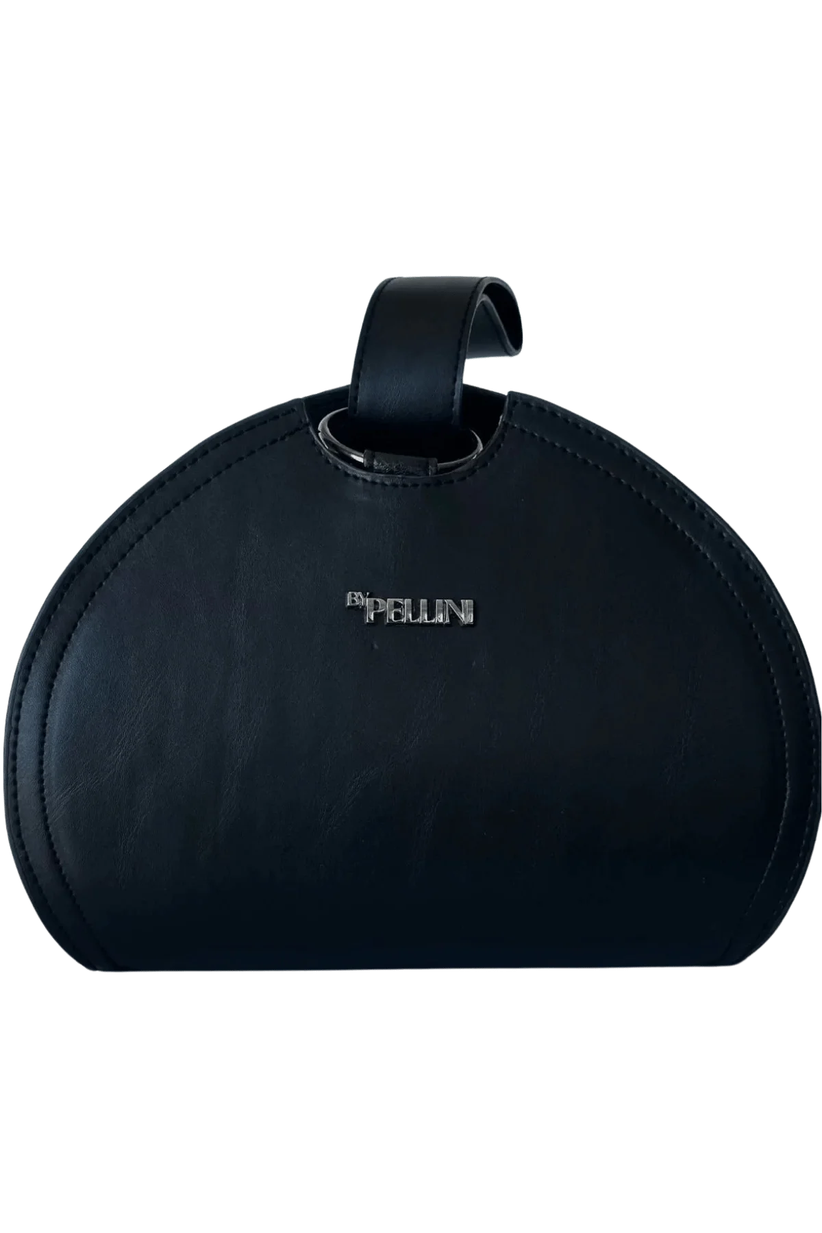 Kadın Suni Deri Bilek Askılı Çanta Düz Siyah