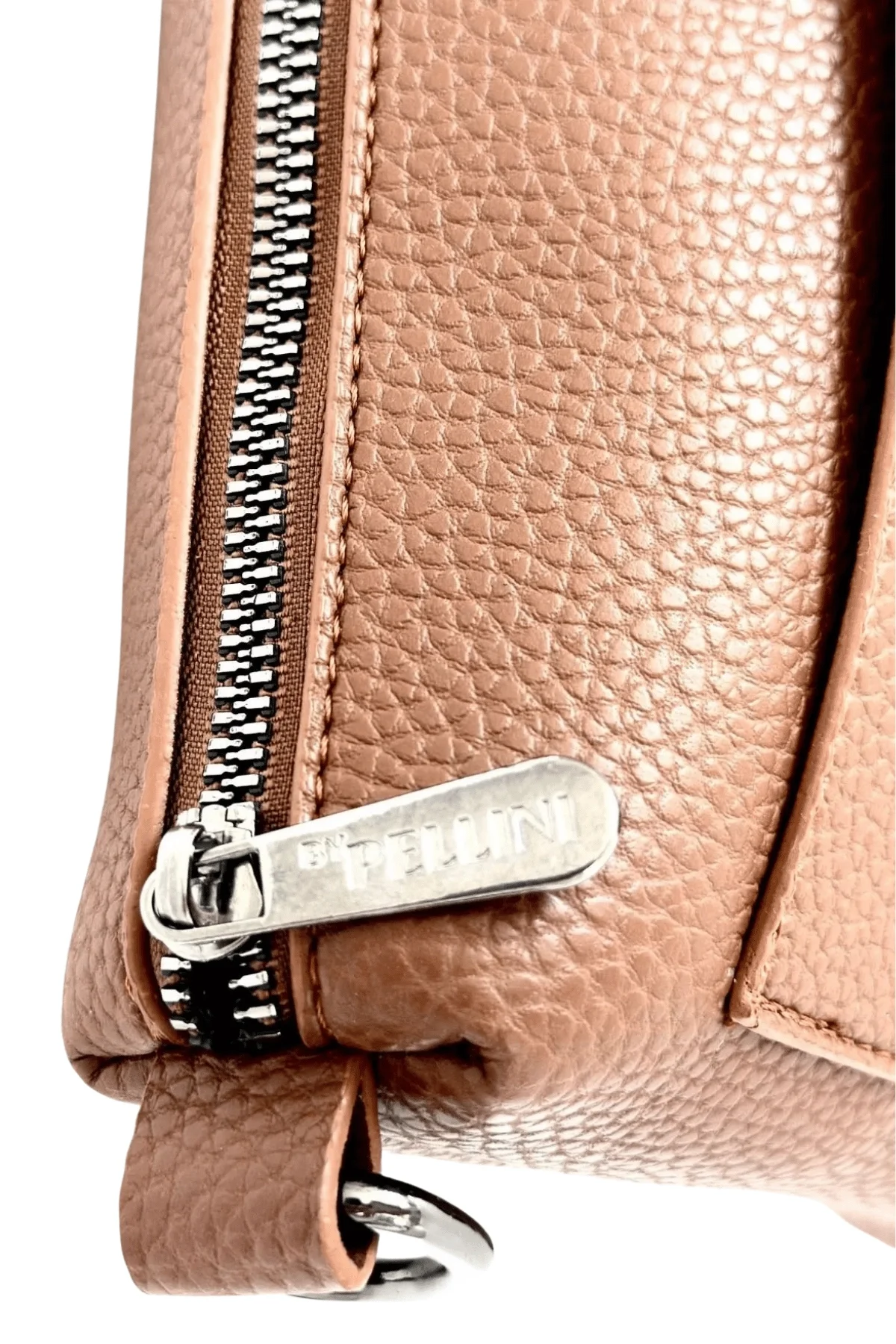 Kadın Suni Deri Büyük Omuz Çantası Setli Kahverengi