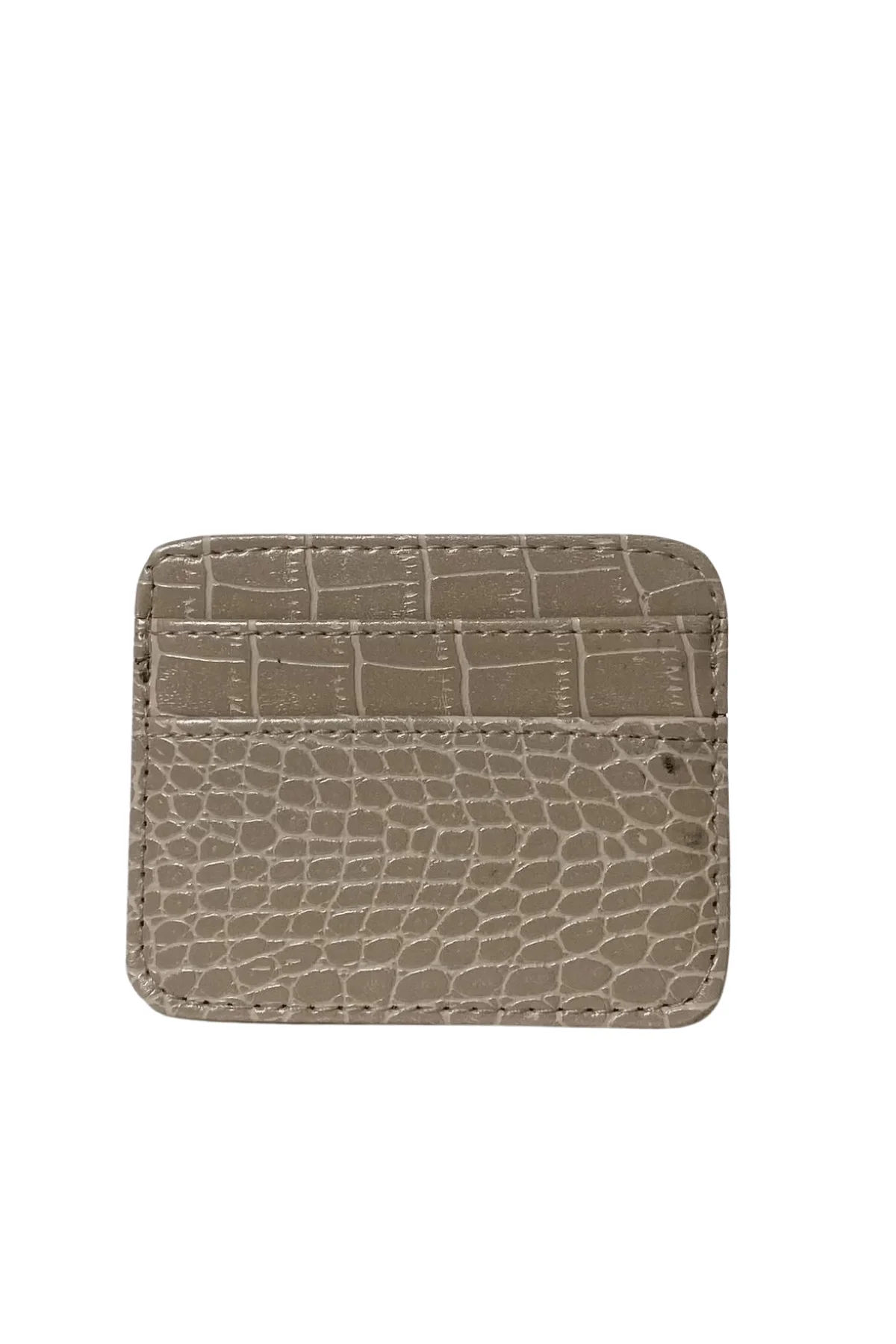 Kadın Suni Deri Kartlık Bej