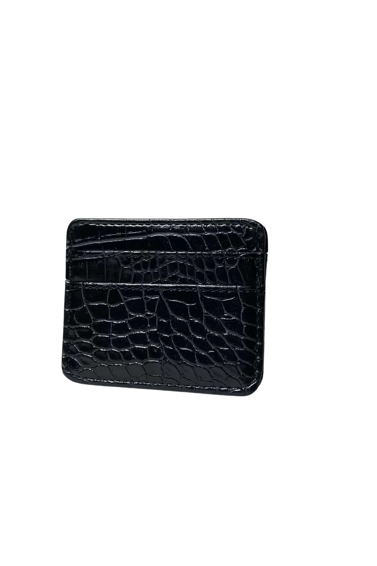 Kadın Suni Deri Kartlık Siyah