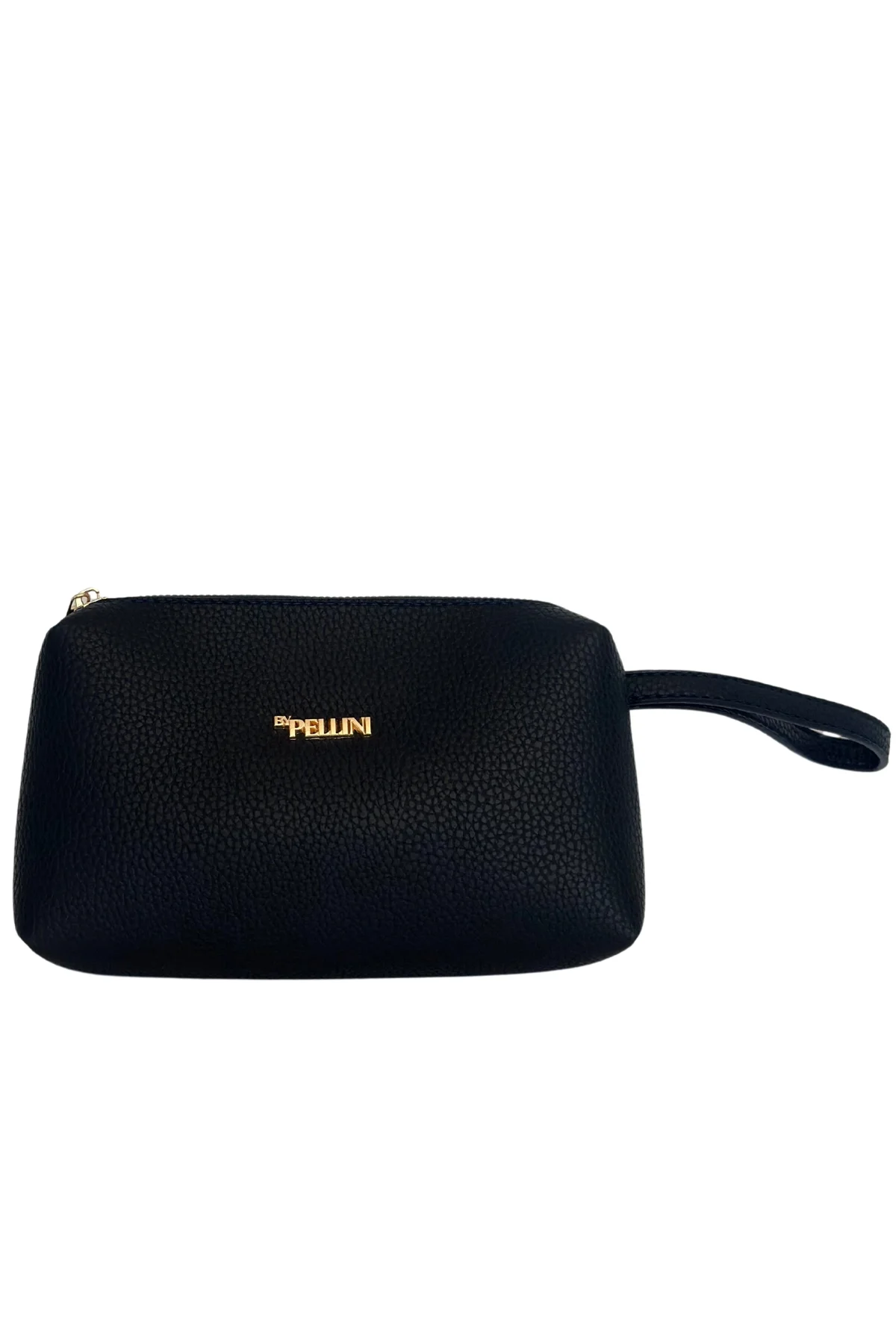 Kadın Suni Deri Makyaj El Çantası Siyah