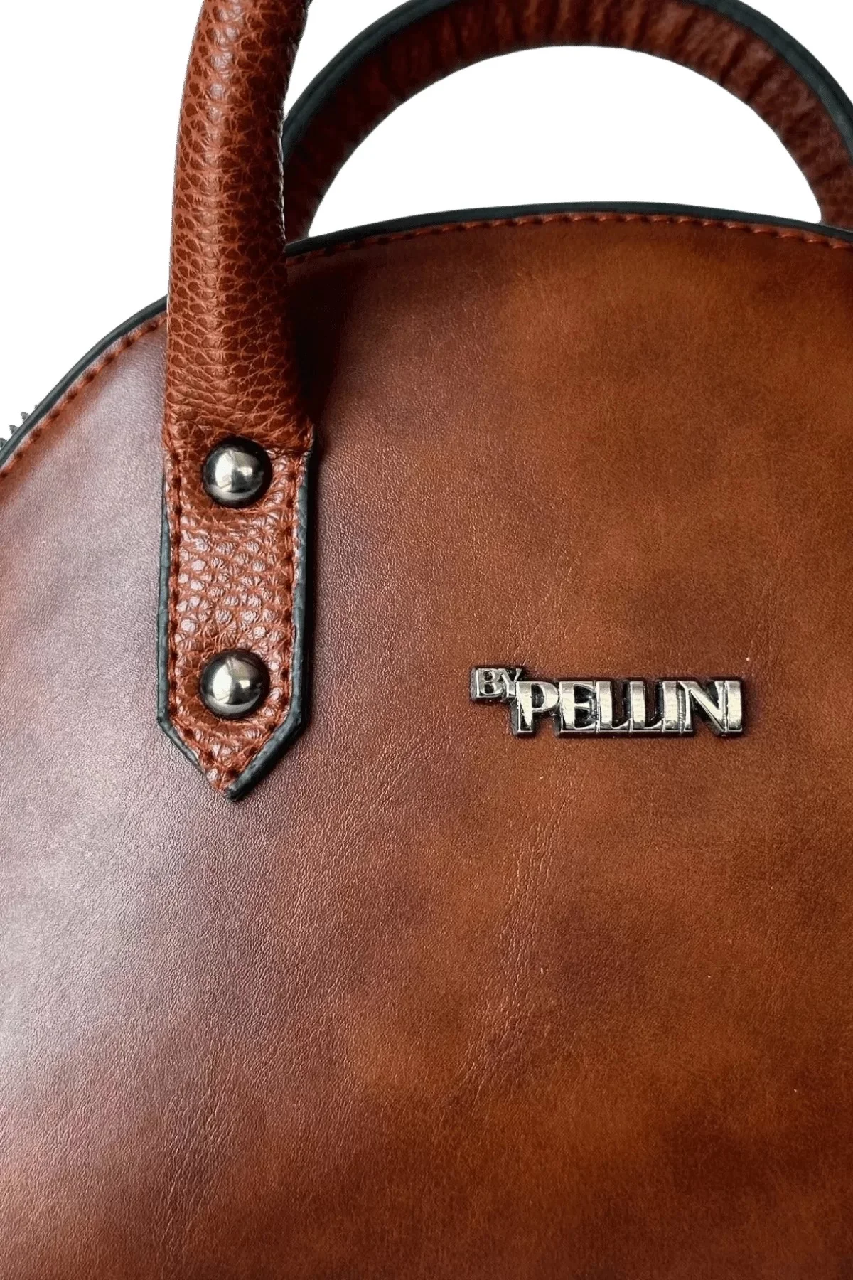 Kadın Suni Deri Omuz Ve El Çantası Taba