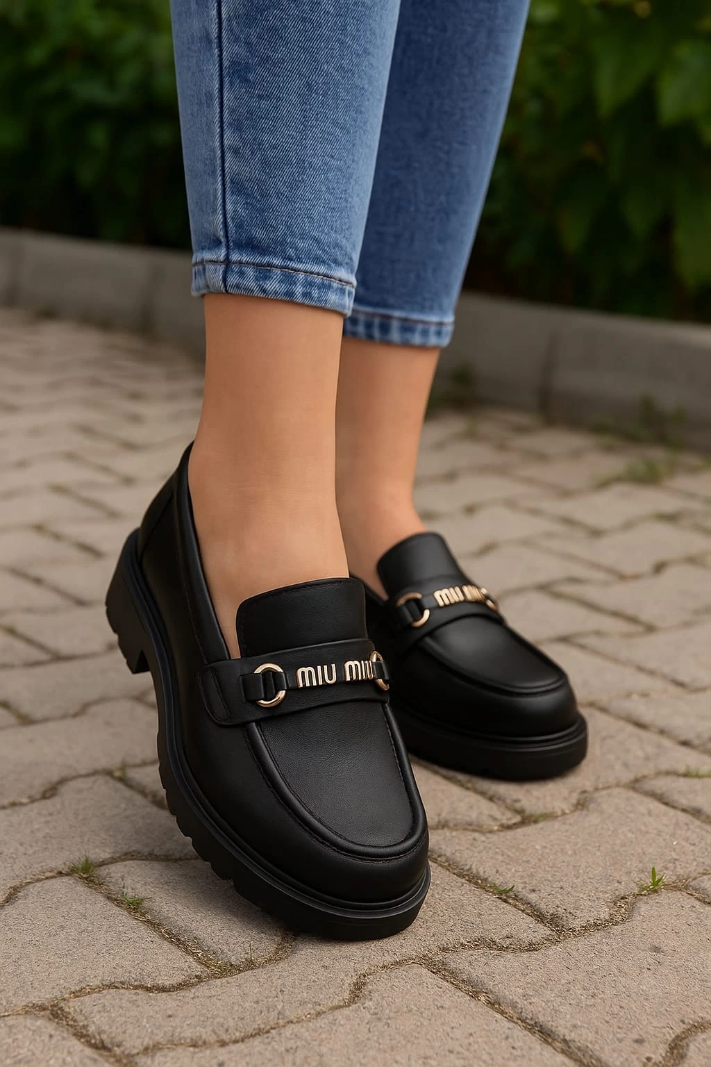 Klasik Hakiki Deri Kadın Casual Ayakkabı