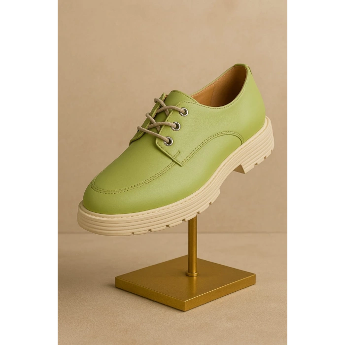 Hakiki Deri Günlük Style Kadın Ayakkabı