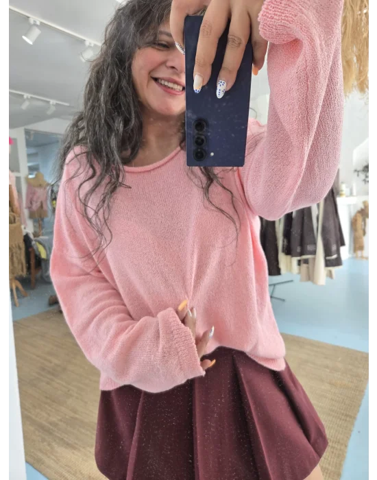 Massi Pembe Oversize Kazak