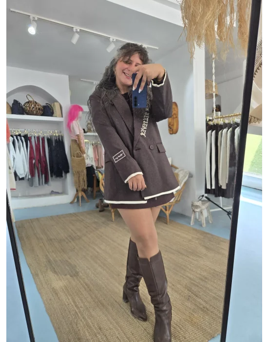 Tasarım Kahve Ceket