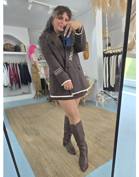 Tasarım Kahve Ceket