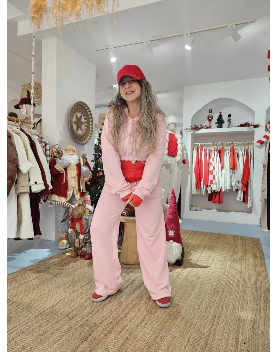 Kırmızı Parmak Geçirmeli body