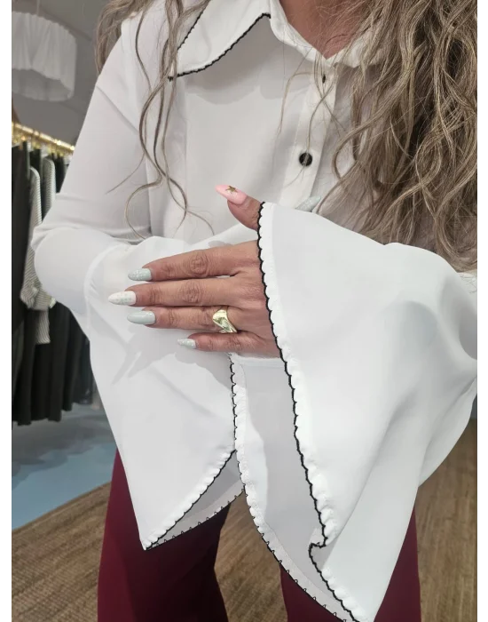 Çoban Nakış Detaylı Gömlek