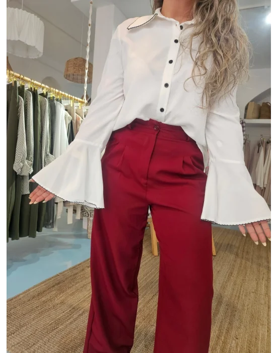 Çoban Nakış Detaylı Gömlek