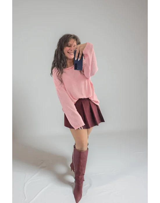 Massi Pembe Oversize Kazak