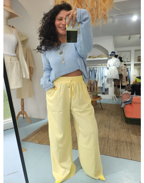 Merserize Mavi Kazak