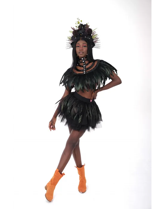 Tasarım Tüylü Abiye