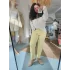 Sarı Likralı Kot