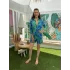 Yeşil Mavi Şortlu Takım