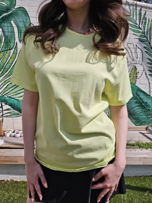 Neon Sarı Tee