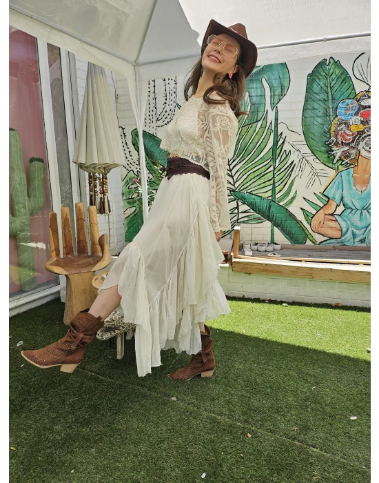 Tasarım Dantel Crop