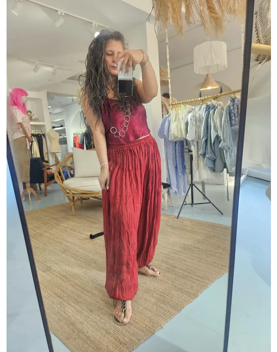 Transparan Tasarım Şalvar