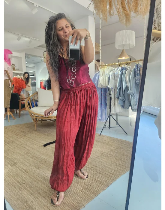 Transparan Tasarım Şalvar