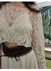 Tasarım Dantel Crop