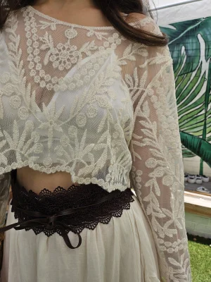 Tasarım Dantel Crop