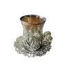Çay Fincan Takımı 6 Kişilik Fincan Özel Desen Metal Döküm Cay Seti Hediyelik