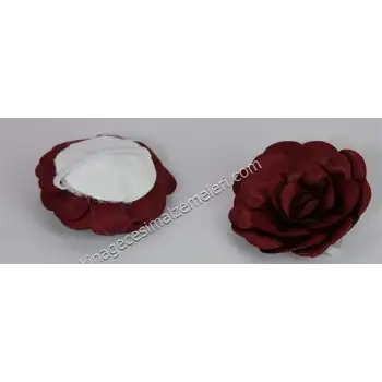 kına el gülü bordo 12 adet