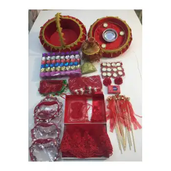 Lüks Kına Gecesi Seti 173 Parça Kırmızı Kına Düğün Nikah