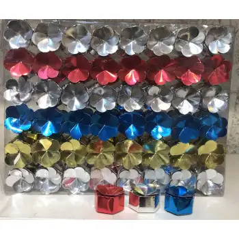 Kına Gecesi Kına Malzemeleri Hediyelik Kutu papatya kına 96 adet