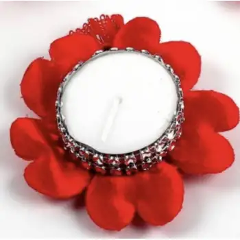 Kına Gecesi Kına Malzemesi El mumu 12 adet kırmızı