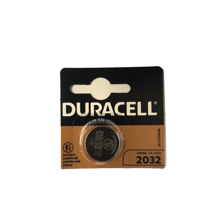 Duracell CR2032/DL2032 3V DÜĞME PİL 1 ADET