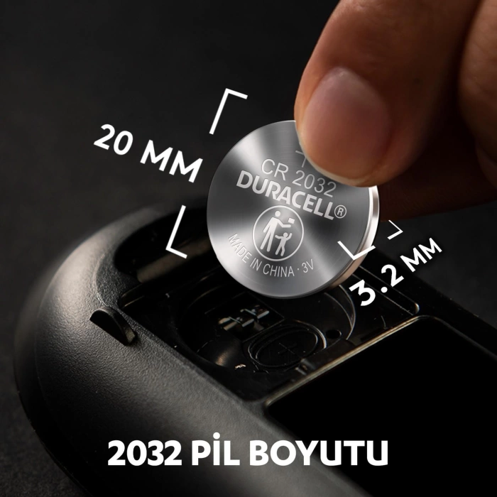 DURACELL CR2032 / DL 2032 DÜĞME PİL 5 ADET