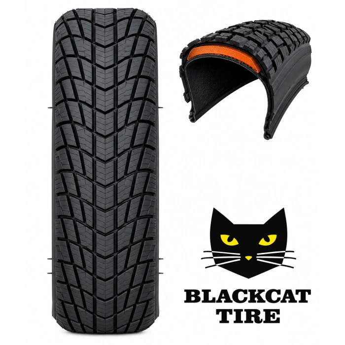 20X1.95 Dış Lastik 5mm Zırhlı Black