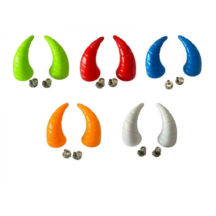 KASK BOYNUZU KARIŞIK RENK -IŞIKLI