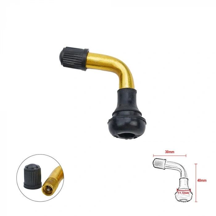 Tubeless Valf - E-Scooter, Eğik (90drc)