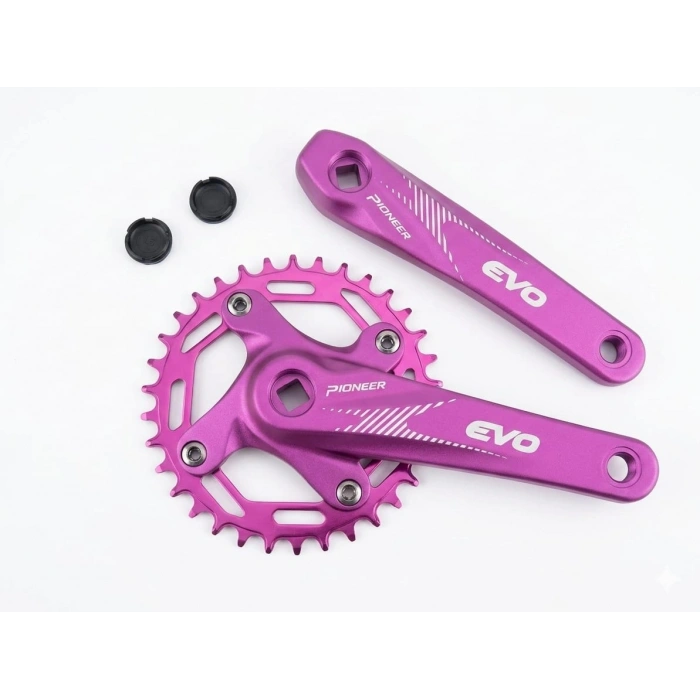 TEK YAPRAK AYNAKOL KARE MİL UYUMLU MOR