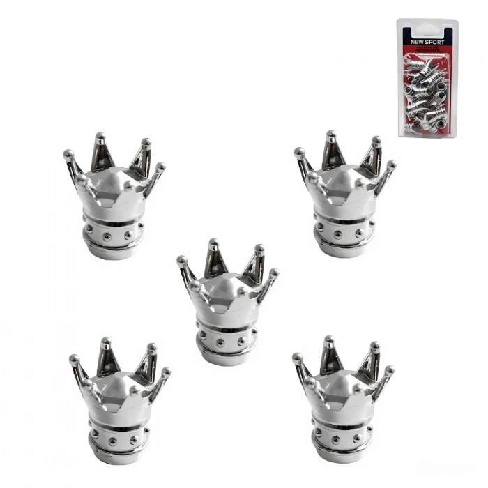 SİBOP KAPAĞI KROM KRAL TACI 24LÜ KUTU