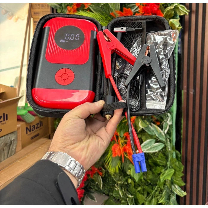 Akü Takviye Hava Kompresörü