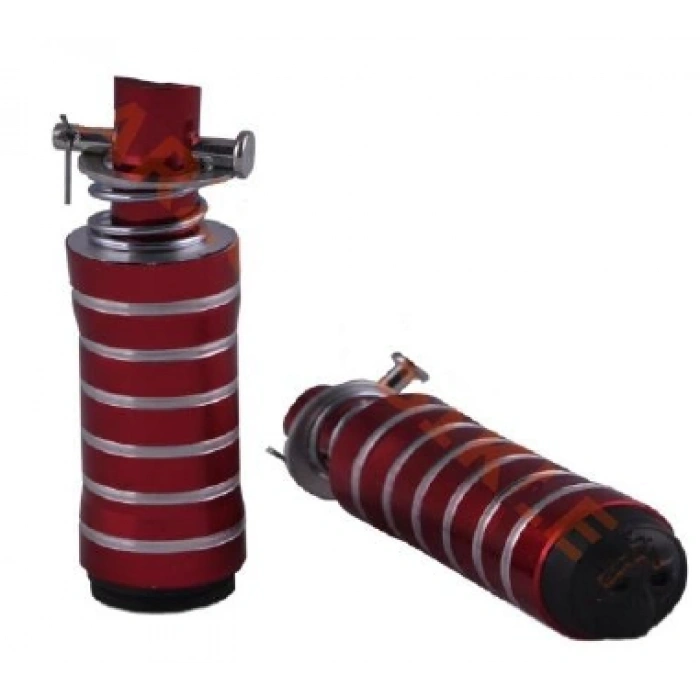 Arka Basamak Spor Aliminyum Kırmızı