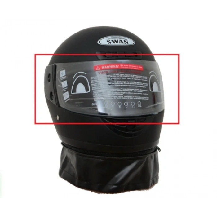 Boğazlı Kask Camı