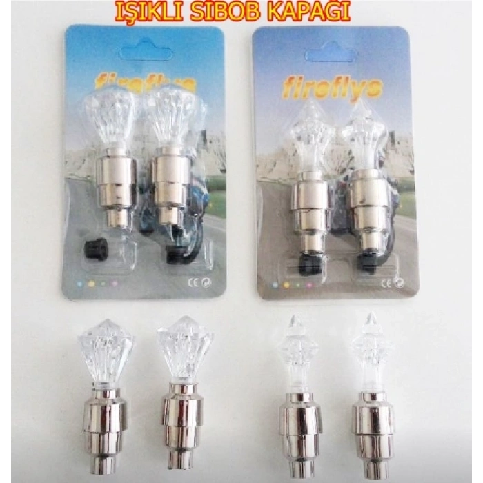 Çok Renklı Işıklı Sibop Kapağı