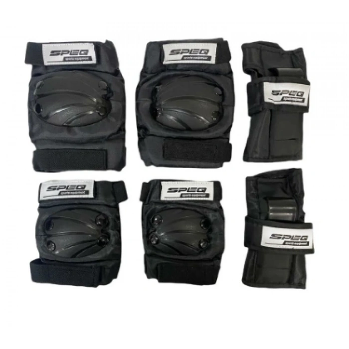 Dizlik-Dirseklik Seti - Siyah, SP-004, SPEQ-GERMANY