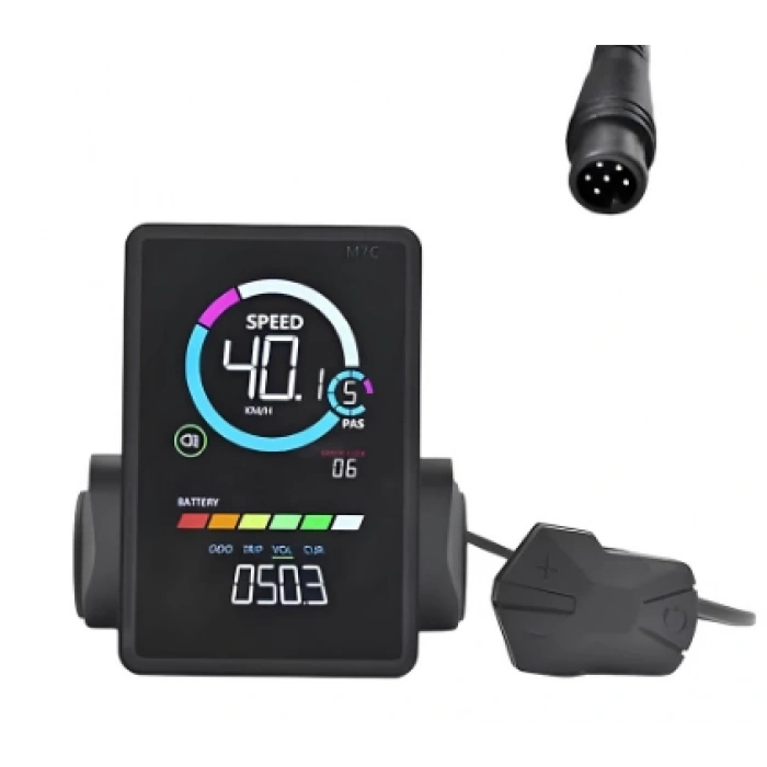 E-Bike Ekran Renkli RKS Uyumlu