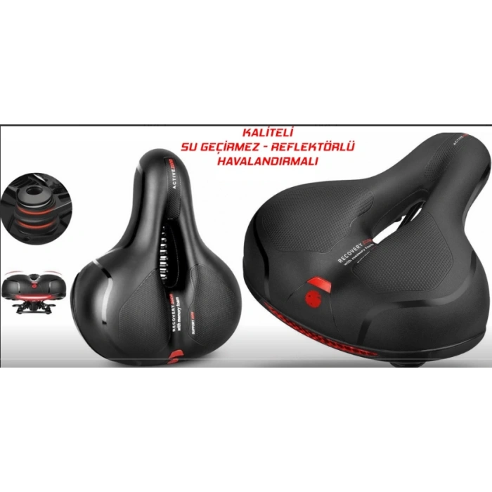 Geniş Ortası Delik Sele Reflektörlü