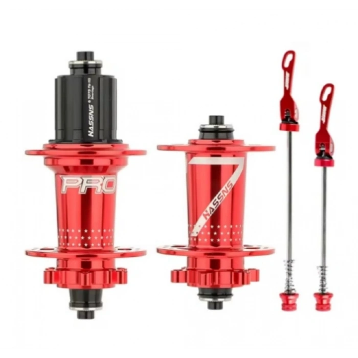 Hassns Ön Arka Göbek Set Kırmızı